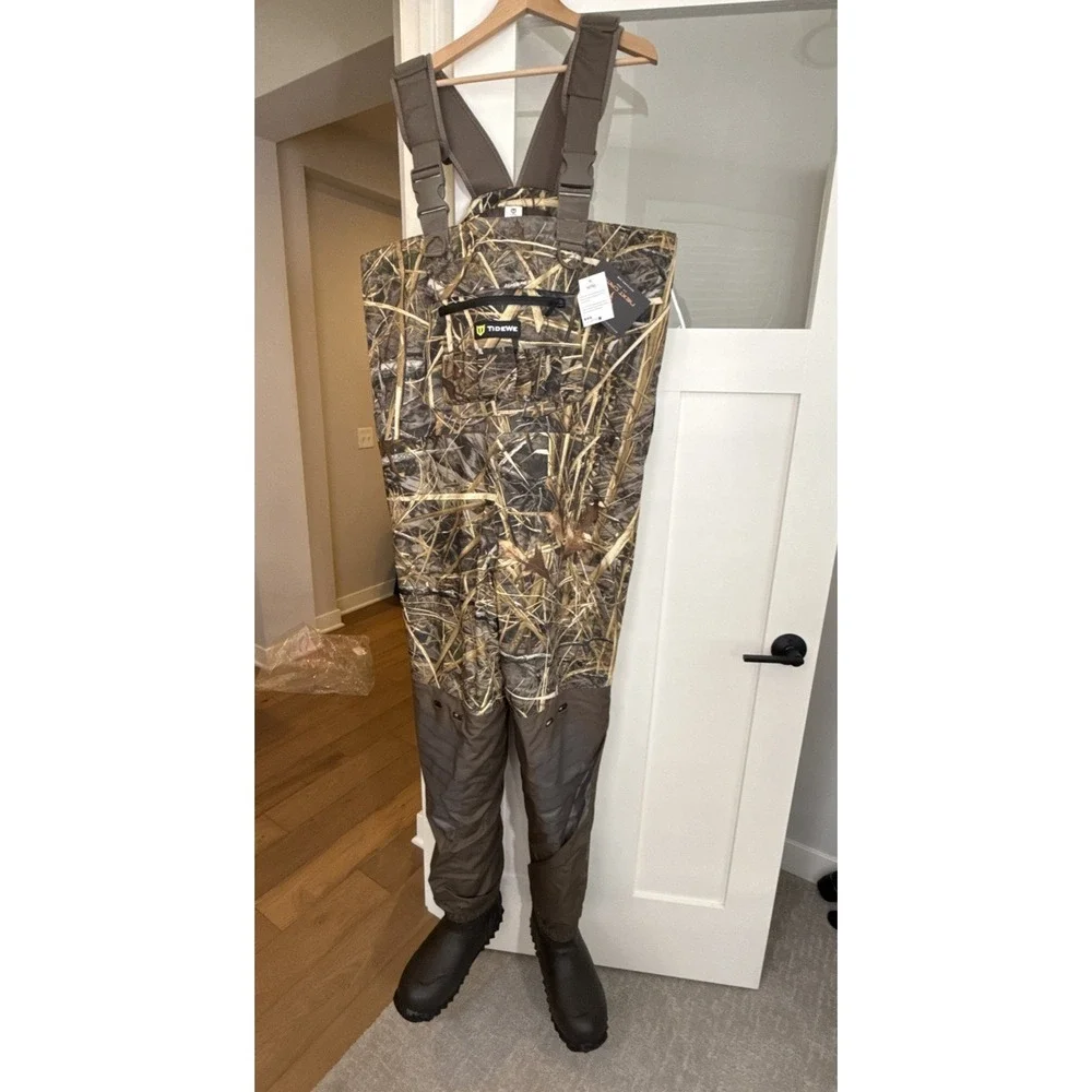 NWT TIDEWE Insulated AquaWade Men's SZ 11 Breathable WadersHunting Fishing
